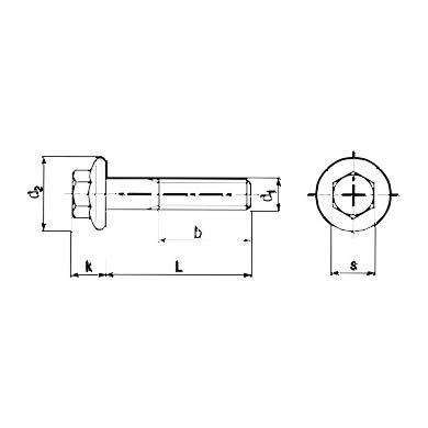 DIN 6921 Hex Flange Bolt