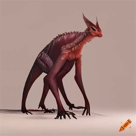 Digital Art Of An Elegant And Trustful Quadrupedal Creature