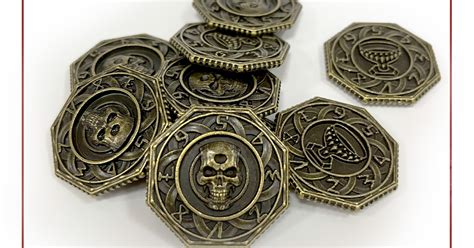 Tainted Grail Kings Of Ruin By Awaken Realms Metal Dials Coins