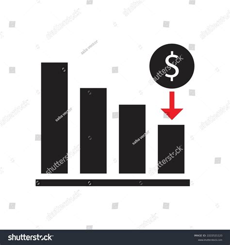 Cost Reduction Chart Data Analysis Stock Stock Vector (Royalty Free ...