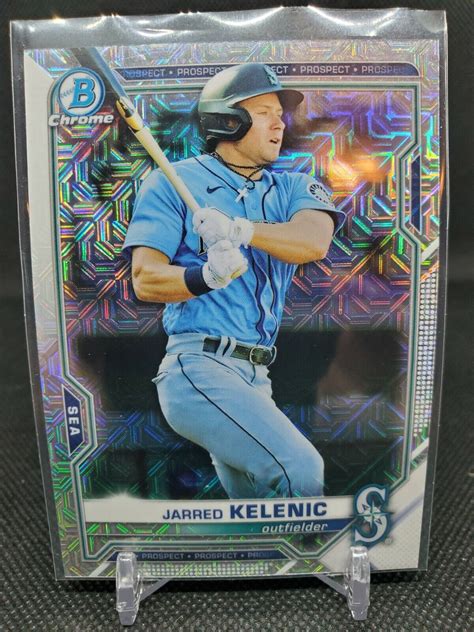 Jarred Kelenic Bowman Chrome Mega Box Mojo Refractor Bcp