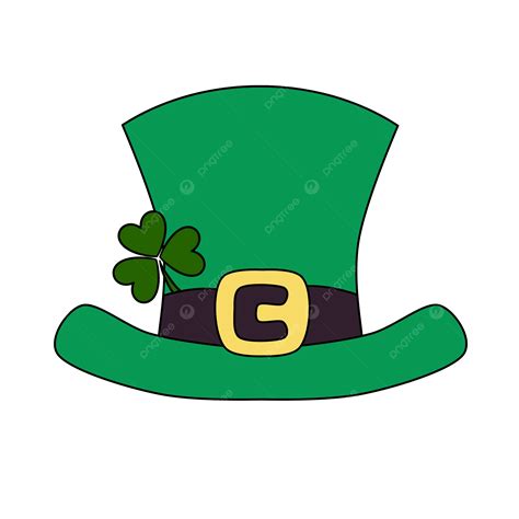 Clover Green Hat Icon Saint Patricks Day St Patricks Day Hat Irish