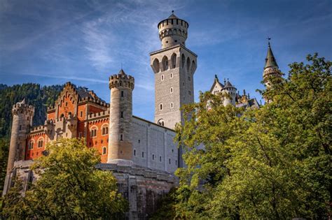 4K 5K Germany Castles Neuschwanstein Bavaria Tower HD Wallpaper