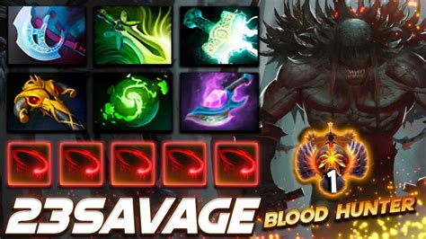 Savage Bloodseeker Top Hunter Dota Pro Gameplay Watch