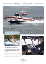 Bateau De Sauvetage 17 M FAST Swede Ship Marine AB In Bord En