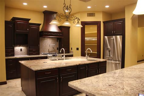 Kitchen Color Ideas With Brown Cabinets KitchenProfy