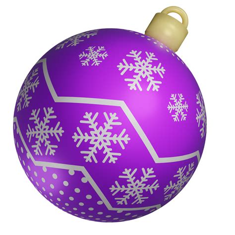 christmas purple balls tree ornament png  png
