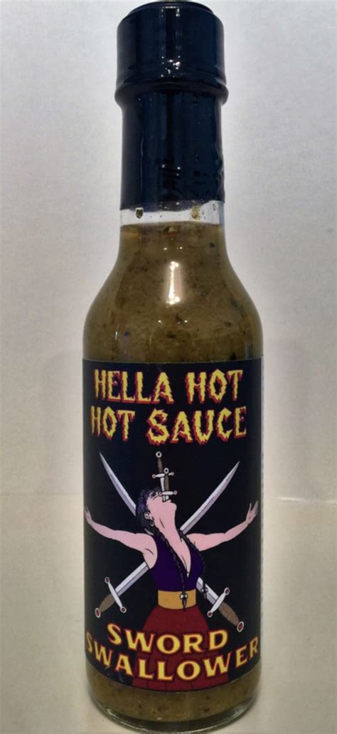 The Sword Hot Sauce Telegraph