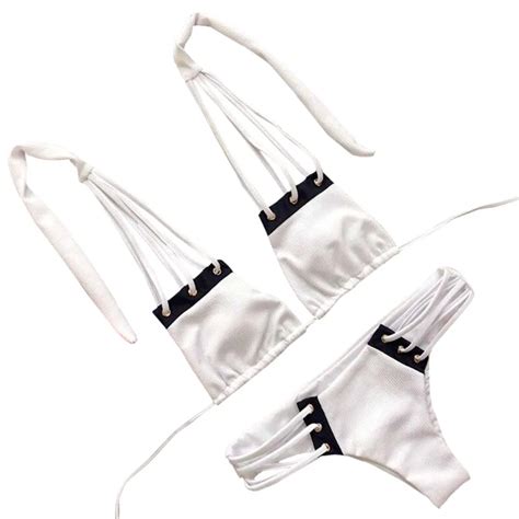 Women Women S Swimming Suit String Bikini Sexy Bandage Bikini Push Up
