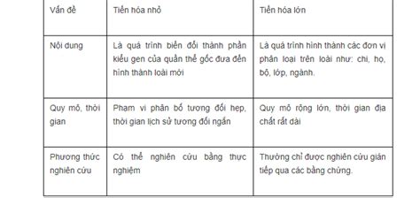 Học thuyết tiến hóa tổng hợp hiện đại Sinh học 12 SGK Sinh lớp 12