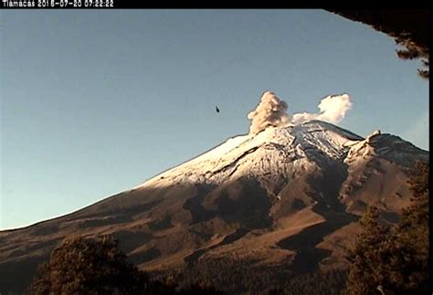 Reporte Del Cenapred De La Actividad Del Volc N Popocat Petl Hoy De