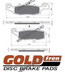 GOLDFREN Placute De Frana Fata Stanga 104 S3