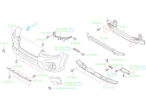 Subaru Forester Cover Fog Light. Cover Fog Standard. (Left - 57731SJ070 | Subaru, Olathe KS