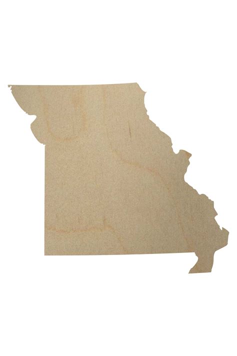 Missouri State Wood Shape | Missouri Wood Cutout