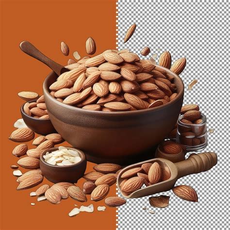 Premium Psd Natural Almond Closeuppng