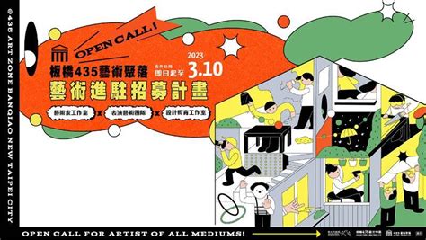 板橋435藝術聚落 新一輪藝力集結！ 2023年藝術進駐招募計畫 徵選結果公告