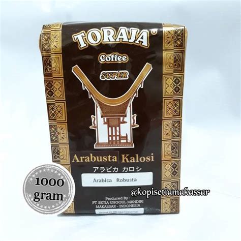 Jual Kopi Toraja Arabusta Kalosi 1 Kg Shopee Indonesia