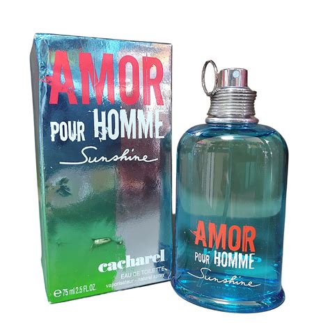 Amor Pour Homme Sunshine Eau De Toilette Masculino Cacharel Caixa A