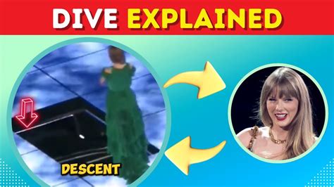 Taylor Swift Dives Into Stage During Eras Concert Explained Youtube