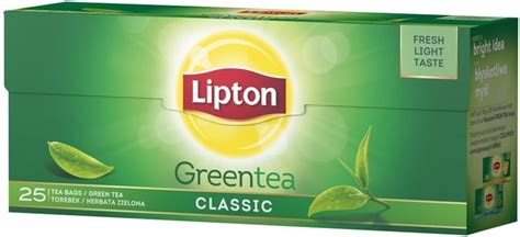 Herbata Herbata Lipton Green Classic Torebek Ceny I Opinie Ceneo Pl