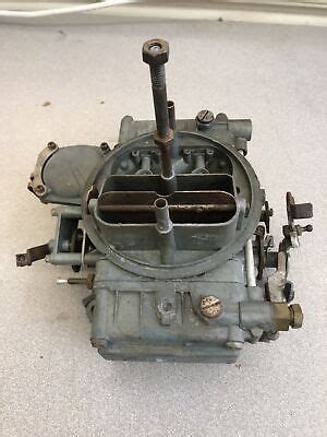 Holley Carburetor List Cfm Vacuum Secondaries Manual