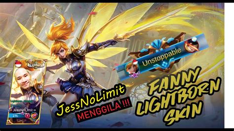 Jess No Limit TOP GLOBAL FANNY MENGGILA MOBILE LEGENDS PRO