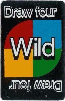 Uno Wild Card Plus 4 | Uno Reverse Card