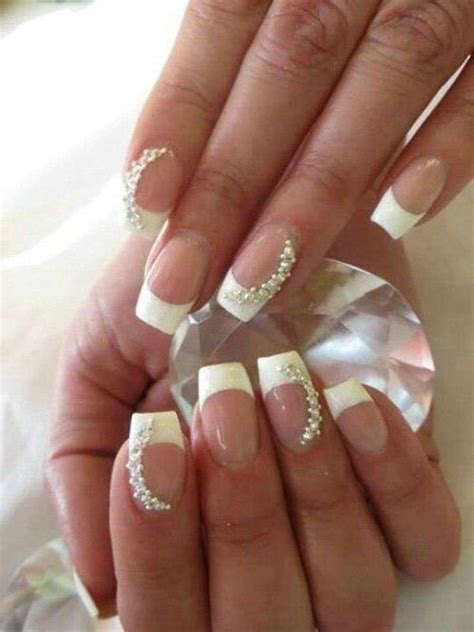 48 Best Wedding Nail Art Design Ideas Wedding Nails Design Wedding Nail Art Design Bridal Nails