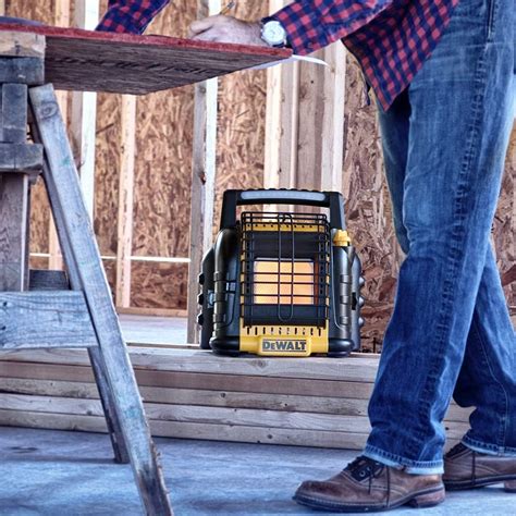 DEWALT DXH12B Portable Heater - Ice Shanty Comfort Solution