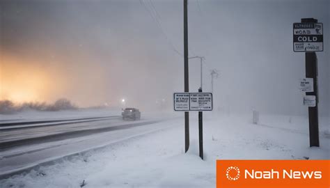 Iowa Faces Severe Blizzard As Us Braces For Record Lows And Storm Threats Noah