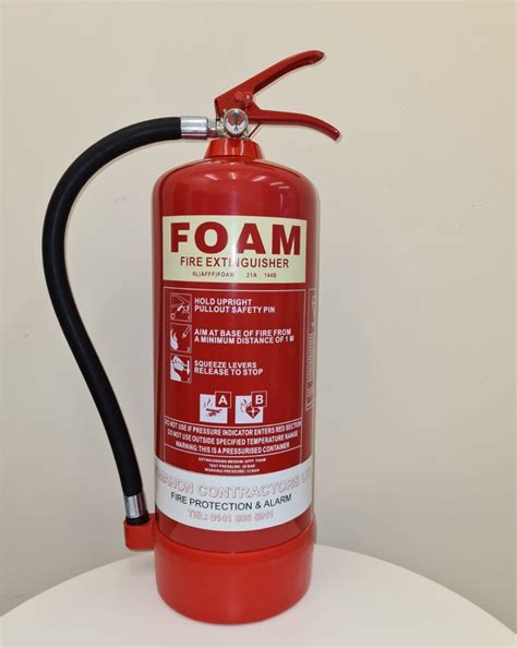 6ltr Foam Fire Extinguisher Icert Scotland Ltd