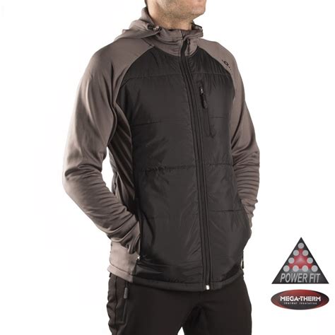 Joluvi Chaqueta Hybrid Negro Antracita Hombre