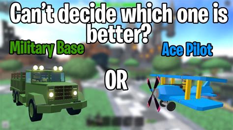 Military Base Or Ace Pilot Which One Is The Best For You Tower