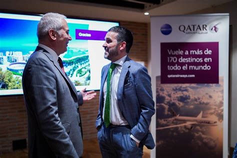 Qatar Airways presenta la ruta Málaga Doha La Crónica Digital