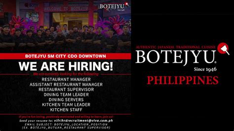 Japanese Restaurant Chain Botejyu Opening Soon At Sm Cdo Downtown