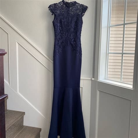 Club L London Dresses Club L London Navy Maxi Dress Poshmark