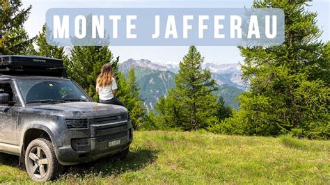 Monte Jafferau Atemberaubende Westalpen Offroad Strecke Reifenpanne