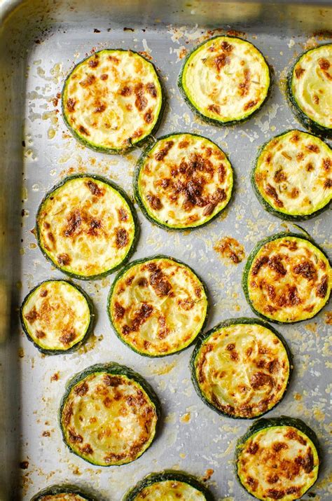 Baked Zucchini Slices Living Lou