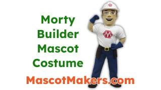 Morty Builder Mascot Costume for Morton Buildings Inc., IL, USA ...