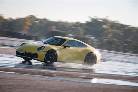 Porsche Wet Mode High Driving Stability Even In The Rain