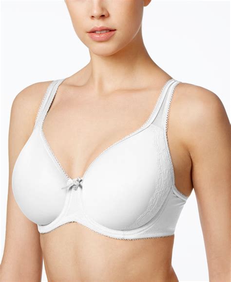 Wacoal Retro Chic Contour Bra 853186 In White Lyst