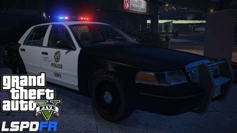 Gta V Lspdfr Lapd Ford Crown Victoria Youtube