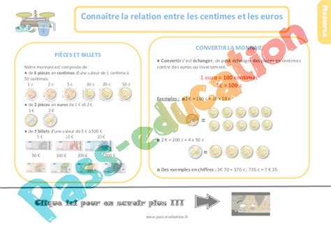 Evaluation et bilan pour le Ce1 sur connaître la relation entre les