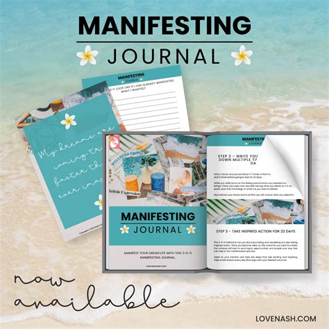 Manifesting Journal • Nash Cajee