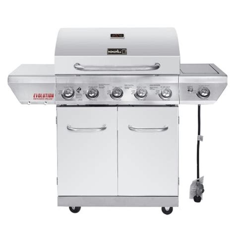 Nexgrill Evolution 5 Burner Propane Gas Grill In Stainless Steel With