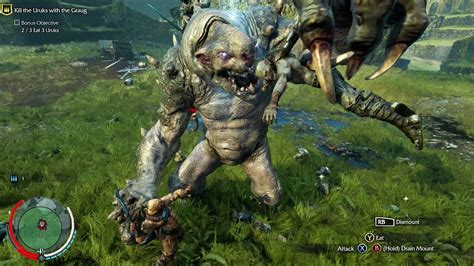 Middle Earth Shadow Of Mordor Playthrough Pt 26 Graug Riding