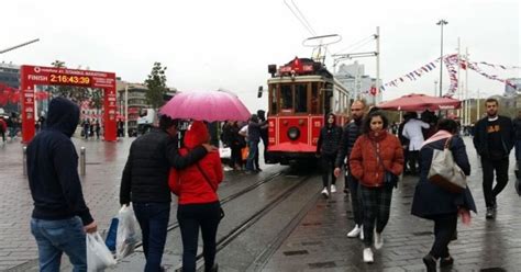 Bugün İstanbul hava durumu nasıl olacak AFAD uyardı 19 Kasım Pazar