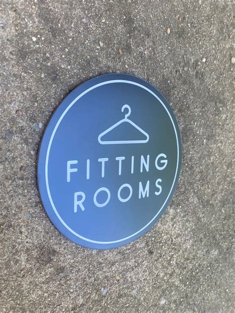 Fitting Room Sign Business Clothing Boutique Store Retail Etsy