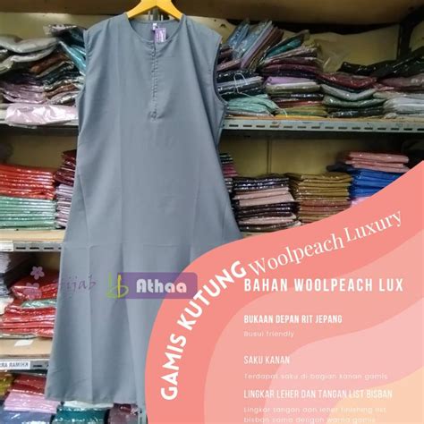 Jual Dress Gamis Kutungan Tanpa Lengan Sleeve Less Inner Buntung Outer