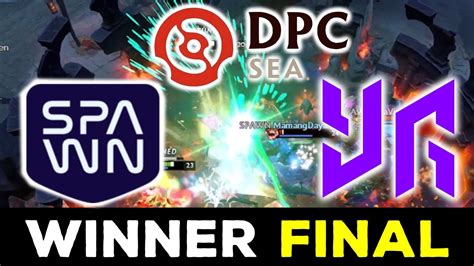 Winner S Final Decider To Dpc Division Spawn Team Vs Yangon Dpc